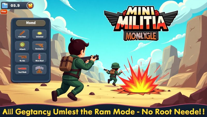 Mini Militia Mod Menu APK v5.3.4