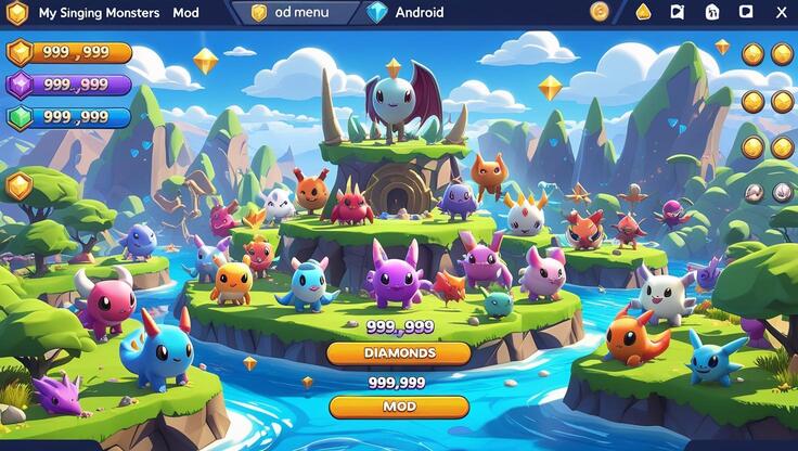 My Singing Monsters Mod APK gameplay
