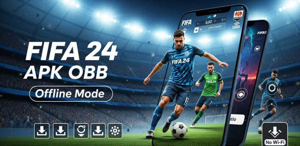FIFA 24 APK Obb Offline version, play without wifi